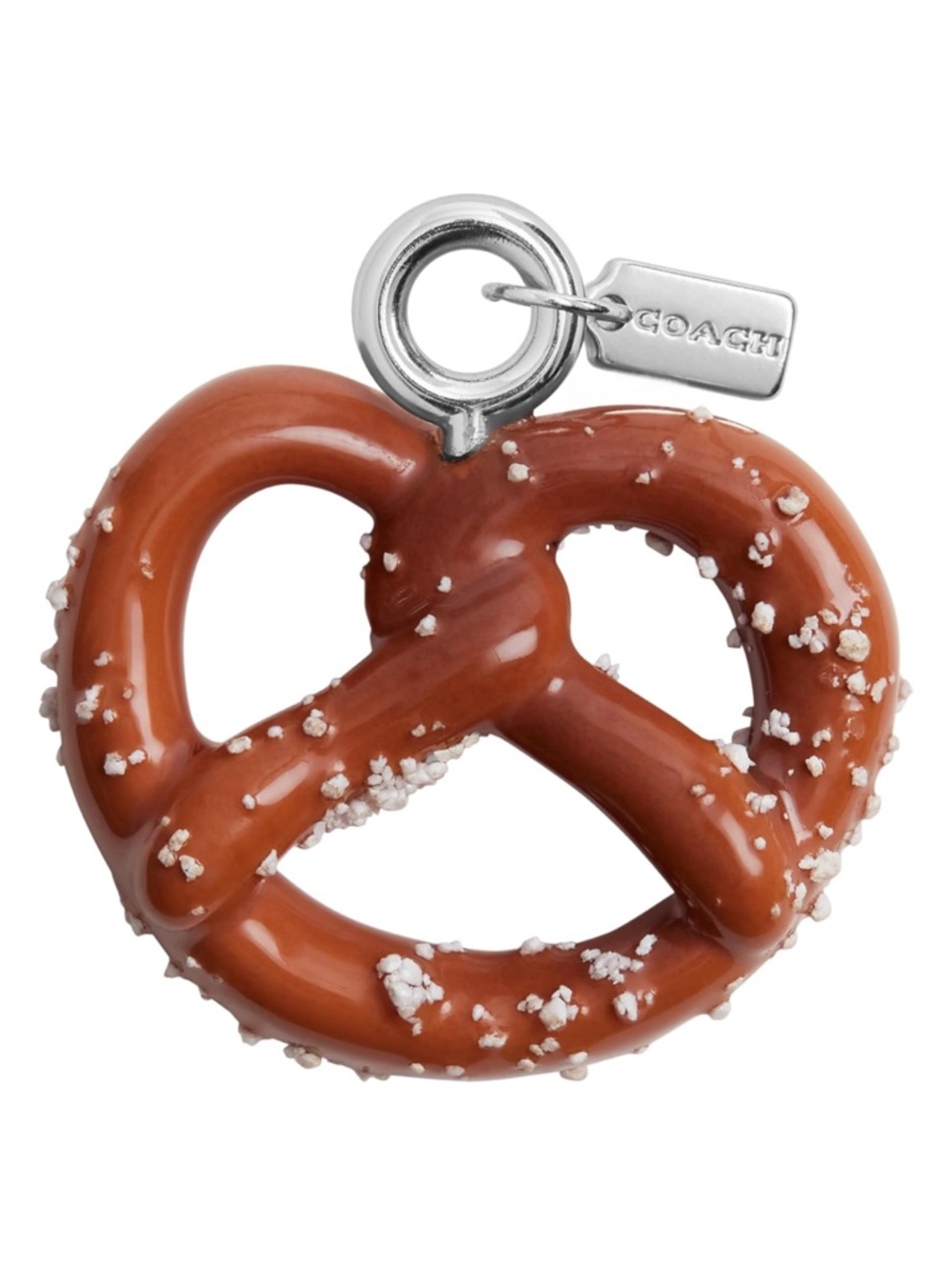 Coach Pretzel Charm - New